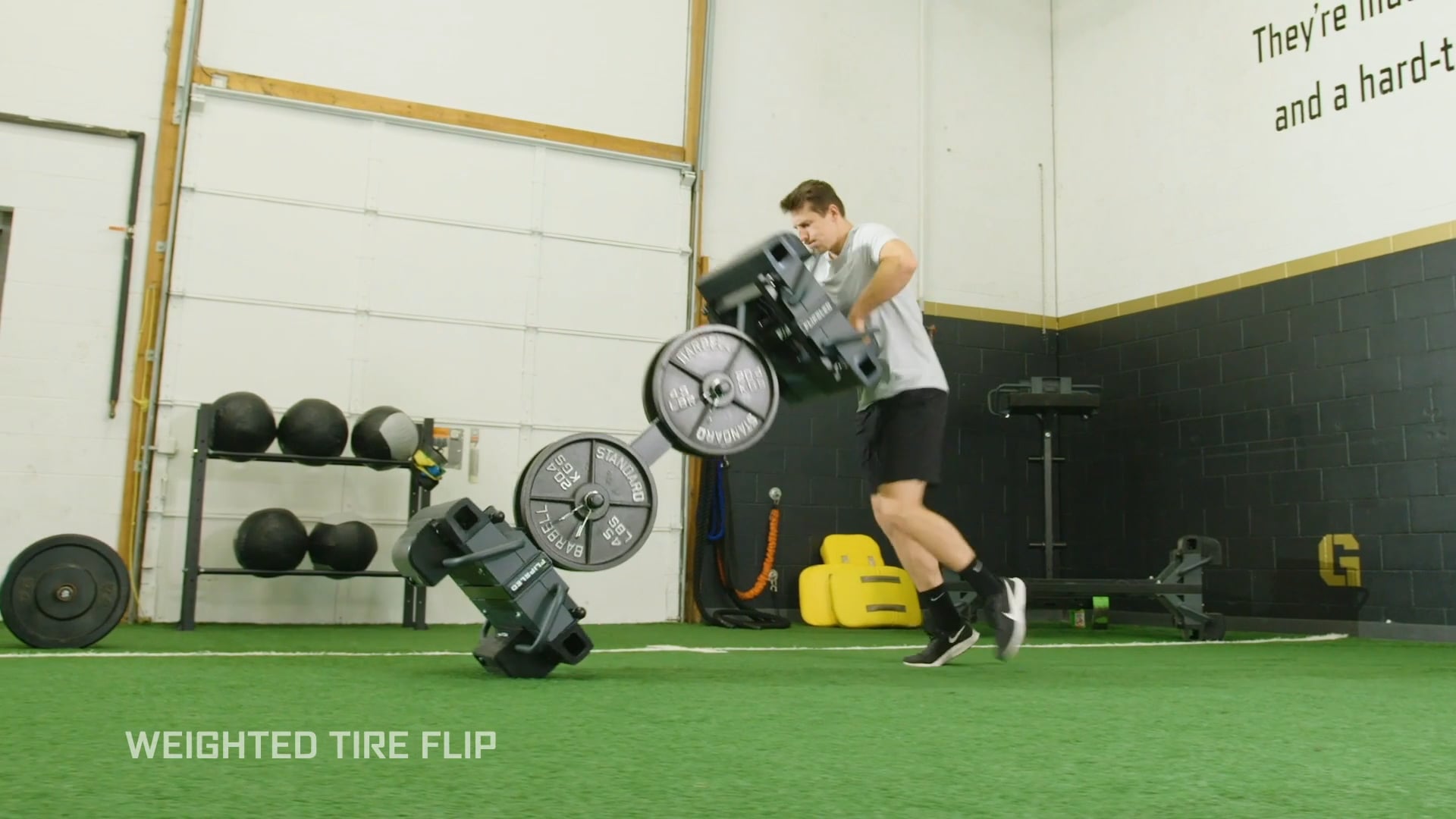 Weighted Tire Flip