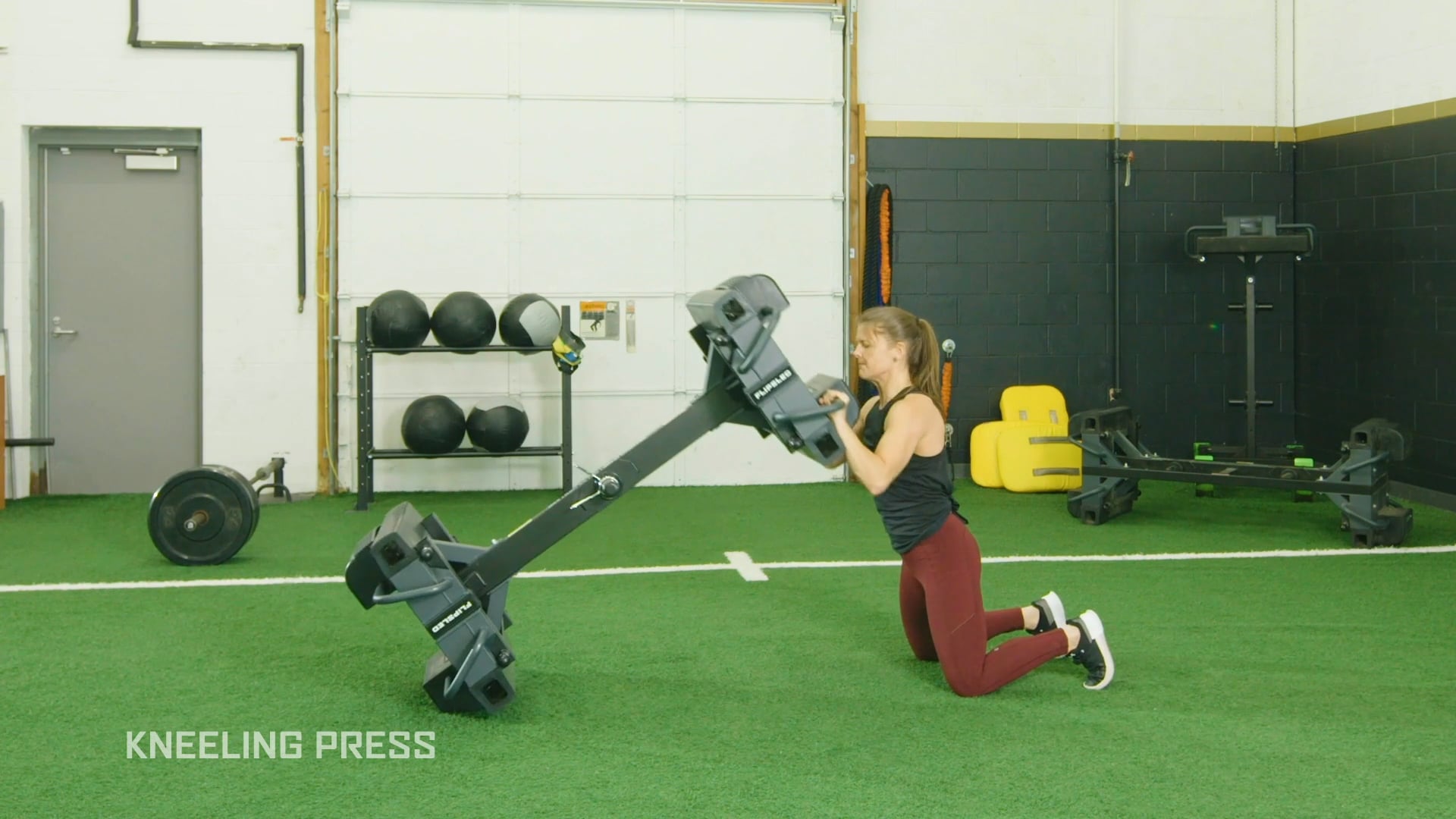 Kneeling Press