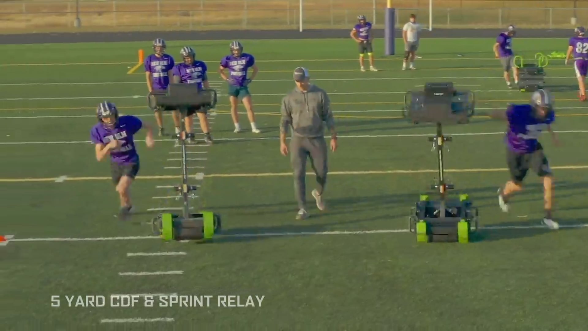 5 Yard Pancake Sprint Relay
