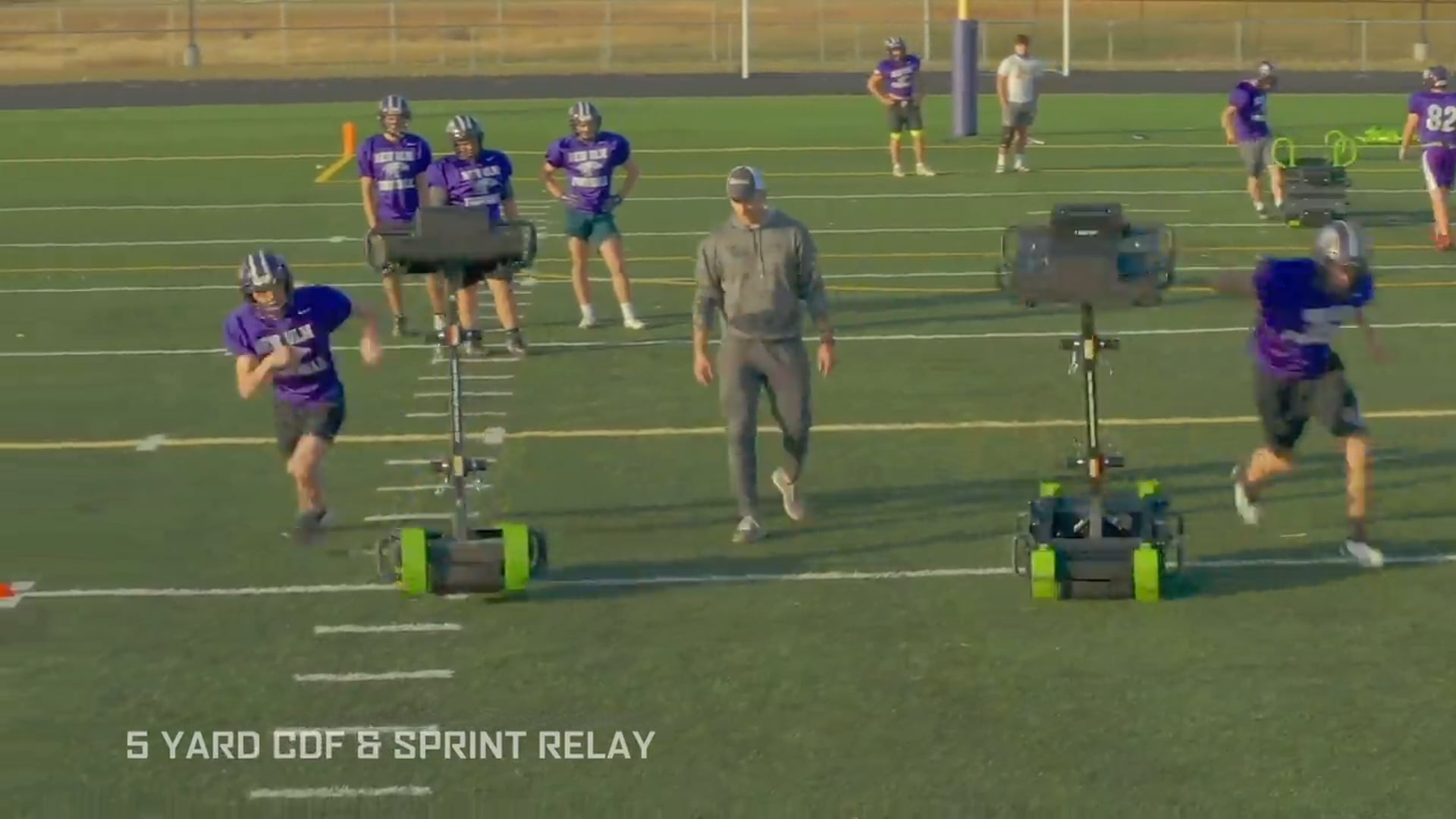 5 Yard CDF Sprint Relay