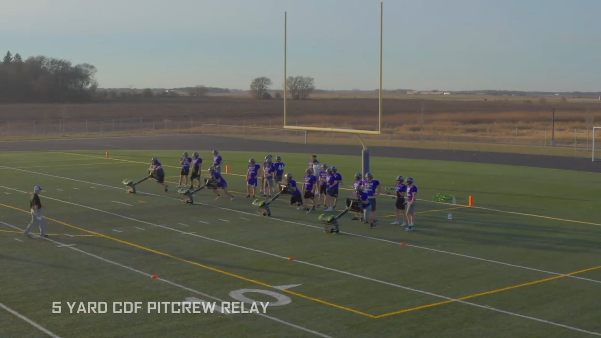 5 Yard Pancake Pitcrew Relay